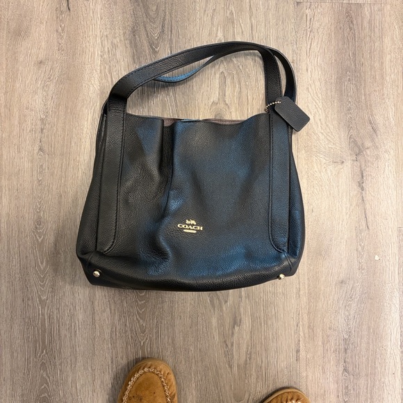 Coach Hadley Black Leather Hobo Bag. MAKE OFFER! - Picture 2 of 5